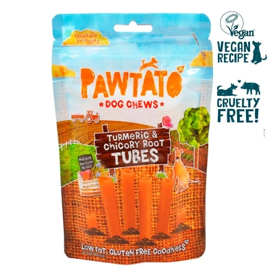 Pawtato Tubes - Tumeric & Chicory Root