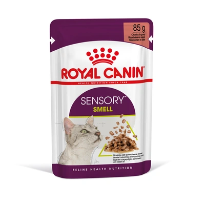Royal Canin Gato FHN SENSORY SMELL GRAVY 12X85G