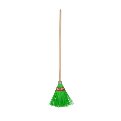 Vassoura de Jardim Nylon Verde
