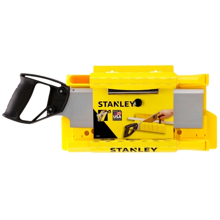 Caixa De Esquadria Em Plástico E Serrote STANLEY 1-20-600