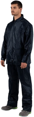Fato de Chuva Nylon Azul