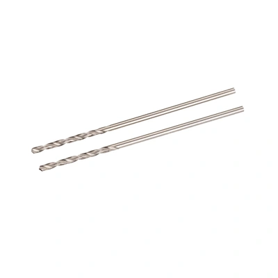 2 Brocas P/ Metal Hss-Cnc Ponta Piloto Ø1.0 Stanley STA51003-QZ