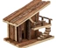 Casa "Jule" Em Madeira Natural Para Hamsters