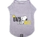 Snoopy - Sweat Sem Carapuço "Lazy Days" (Cinza)