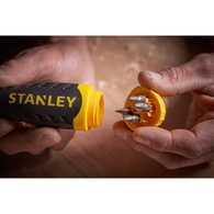 Jogo Porta-Pontas Com Chave e 10 Bits Stanley 0-68-010