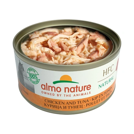 "Almo Nature" Hfc Cat Natural - Frango E Atum