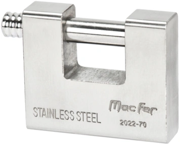 Cadeado Inox Anti-Alavanca