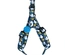 Snoopy - Peitoral (Azul/Xadrez)