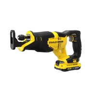 Serra Sabre V20 Li-ion 18v. Inclui 2 Baterias Li-ion 2ah, Carregador 2a e Mala. STANLEY SFMCS300D2K-QW