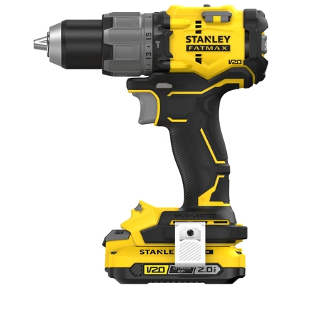 KIT Berbequim Aparafusadora V20 18V 80Nm, Carregador e 2 Baterias Stanley SFMCD726D2T-QW