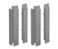 4 Perfis STANLEY Track Wall STST82611-1