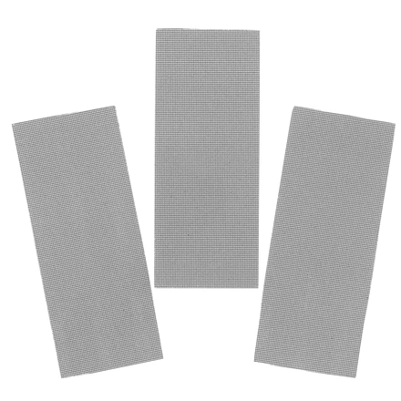 3 Folhas De Lixa G240 S/ Velcro Malha 1/3 93X190mm Stanley STA39062-XJ
