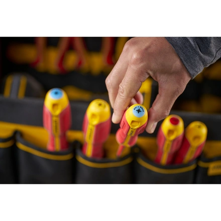 Chave de Fenda STANLEY Pozidriv Isolado 1000v Pz1x80mm FMHT65758-0