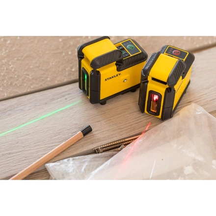 Nível laser VERDE de linhas 360° e linha vertical. Alcance 25m STANLEY STHT77594-1