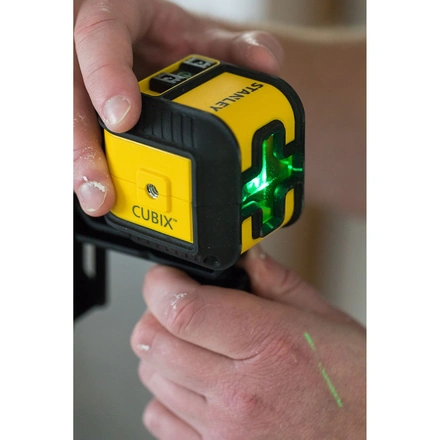 Nível laser VERDE em cruz CUBIX. Alcance 16m STANLEY STHT77499-1