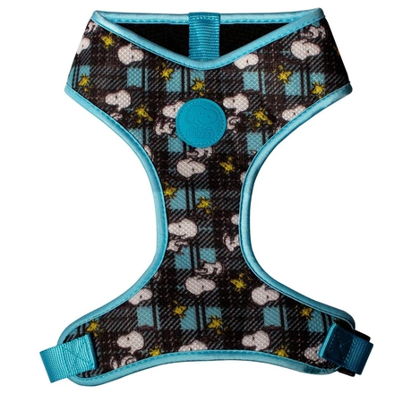 Snoopy - Colete Peitoral "Mesh" (Azul/Xadrez)