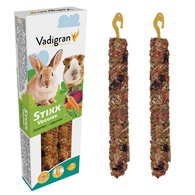 Stixx - Sticks Com Vegetais Para Coelhos E Porquinhos-Da-Índia