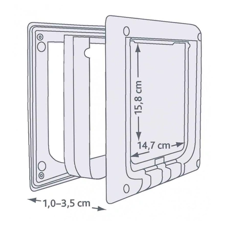 Porta Freecat Electromagnética Com 4 Funções