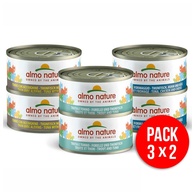 "Almo Nature" Hfc Cat Multi Pack - Sortido Cuisine (6 Latas)
