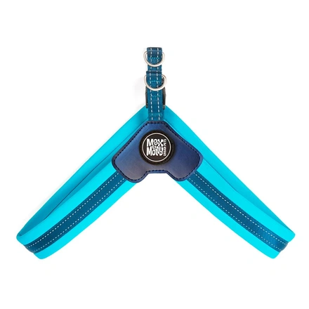 Max & Molly - Peitoral Q-Fit "Matrix Sky Blue" - Azul