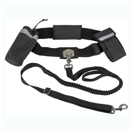 Trela "Mãos Livres" E Cinto Em Nylon