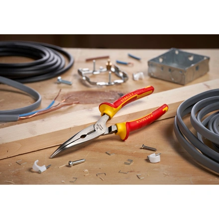 Alicate Isolado 1000v Boca Longa Angulada 200mm STANLEY FATMAX 0-84-008