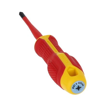 Chave de Fenda STANLEY Pozidriv Isolado 1000v Pz1x80mm FMHT65758-0