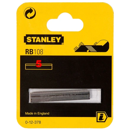 Ferro para Plaina - 1-12-100/0-12-005 - 5 Unid. STANLEY 0-12-378