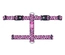Max & Molly - Peitoral "Leopard Pink"