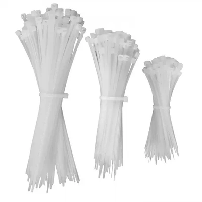 Abracadeiras Serrilha Branco 2.5mm