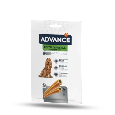 Advance Dog Snacks Dental Care Sticks Medium/Maxi -180g