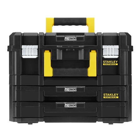 Combo Mala Multiusos Pro-stack Ii+ Caixa Dupla Pro-stack Iv STANLEY FATMAX FMST1-71981