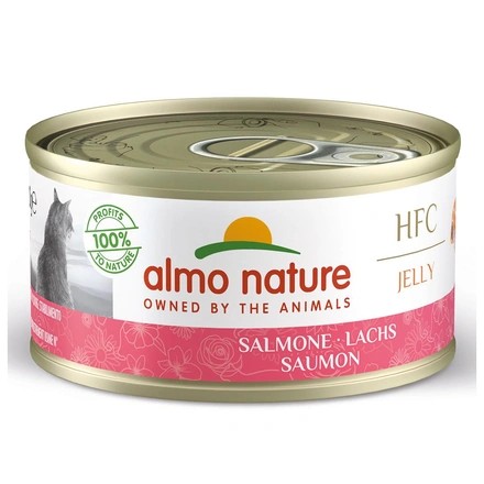 "Almo Nature" Hfc Cat Jelly - Salmão