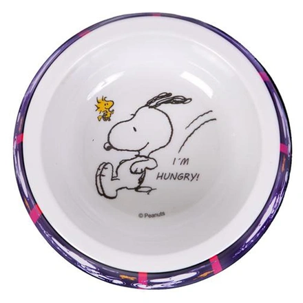 Snoopy - Gamela Em Melamina (Preto/Frames)