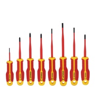 Conjunto Chaves de Fenda Eletricista Isolado 1000v STANLEY Plano/phillips/pozidriv - 8 Peças FMHT65771-0