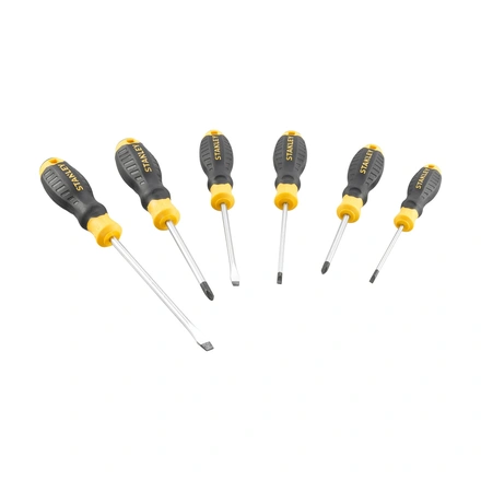 Conjunto de 6 Chaves de Fendas STANLEY Cushion Grip STHT16165-0