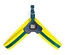 Max & Molly - Peitoral Q-Fit "Matrix Yellow" - Amarelo