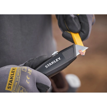 Faca STANLEY FATMAX Heavy Duty Lâmina Retrátil (preto) FMHT10504-0