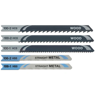 Lâminas para Serra de Recortes FATMAX com Encaixe em U para Madeira e Metal (5 Unid.) STANLEY STA27040-XJ