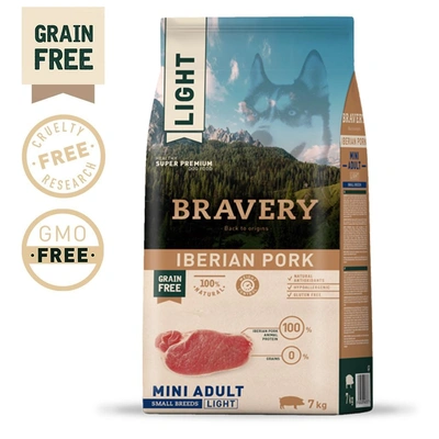 Bravery - Iberian Pork Adult Mini-Small Breeds (Light) (Grain Free)