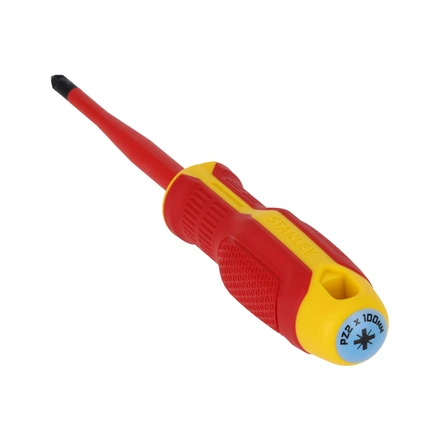 Chave de Fenda STANLEY Pozidriv Isolado 1000v Pz2x100mm FMHT65759-0