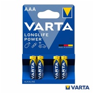 Pilhas Varta AAA LR03 - 4 unidades