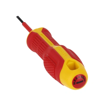 Chave de Fenda STANLEY Plano Isolado 1000v 2,5mmx50mm FMHT65750-0