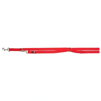 Trela Ajustável "Premium" - Vermelho