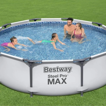 Piscina Desmontável Bestway® Steel Pro MAX™ - 3,05 m x 76 cm