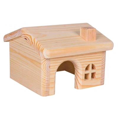 Casa Em Madeira De Pinho Para Ratos E Hamsters