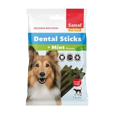 Sanal Dog - Dental Sticks Medium - 7x105g