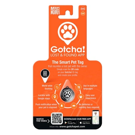 Gotcha! Pet Tag - Identificador/Localizador Pet