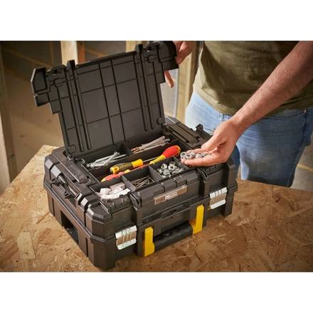 Mala com Punho de Alumínio Pro-stack I STANLEY FATMAX FMST1-71967