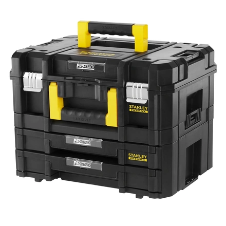 Combo Mala Multiusos Pro-stack Ii+ Caixa Dupla Pro-stack Iv STANLEY FATMAX FMST1-71981